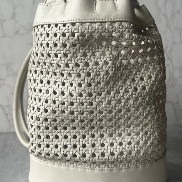 Cult Gaia Fifi Backpack in White Leather New Women's Bag - Picture 4 of 10